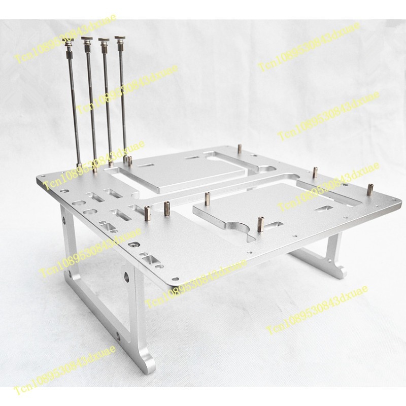 Aluminum Open Frame Test Bench Water Cooling - Açık Çerçeveli Alüminyum Bilgisayar Kasası, MATX